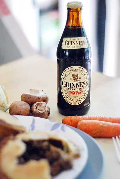 Steak and Guinness Pie